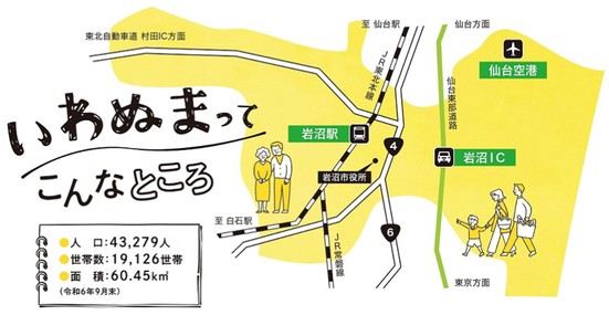 岩沼市への移住・定住