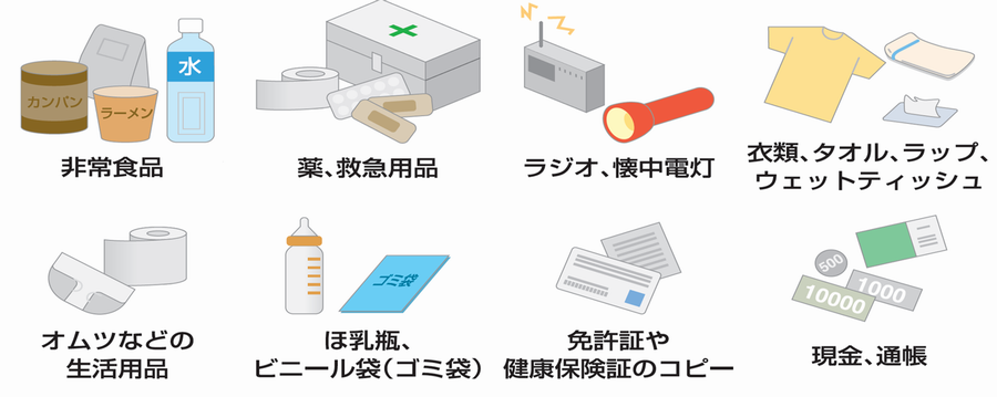 わが家の防災対策