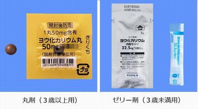原子力災害に備えて対象者に安定ヨウ素剤を配布します(希望制)